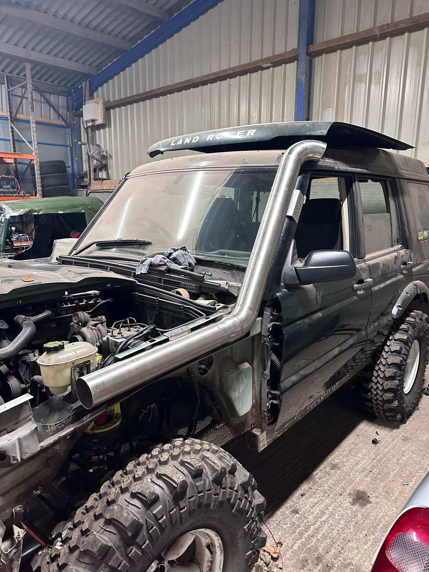 4” Discovery 2 Snorkel pipe only