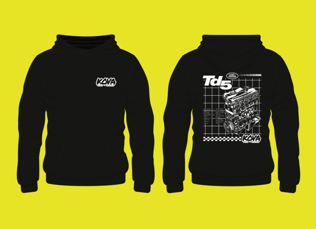 KOVA TD5 Engine hoody