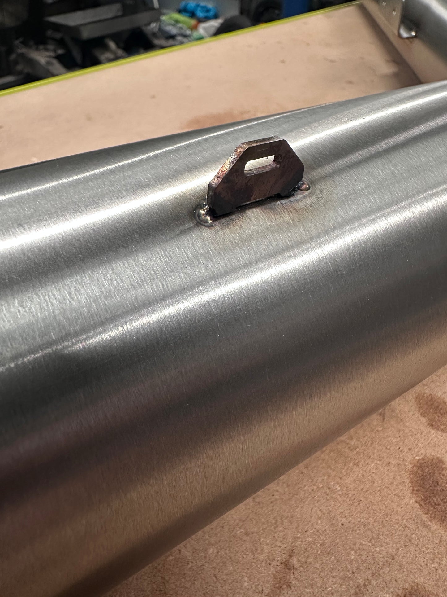 3" Discovery 2 Stainless snorkel pipe only