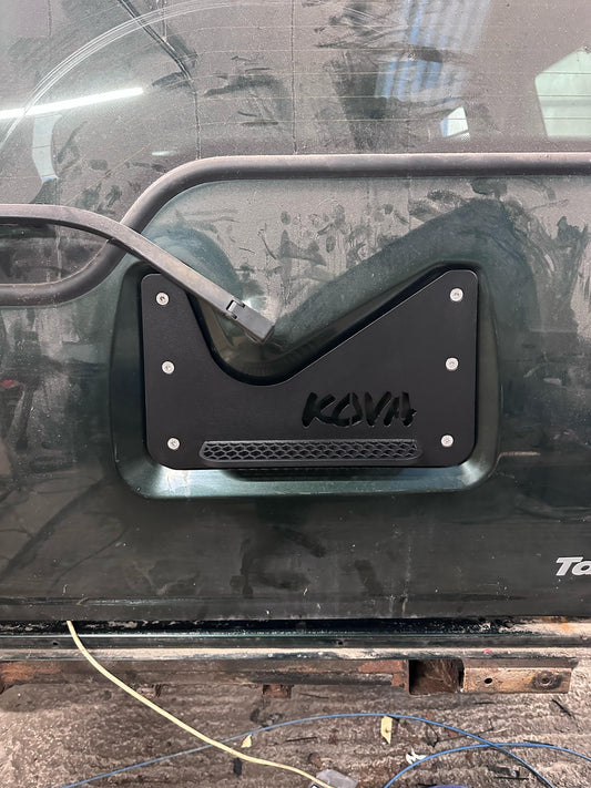 Discovery 2 spare wheel delete