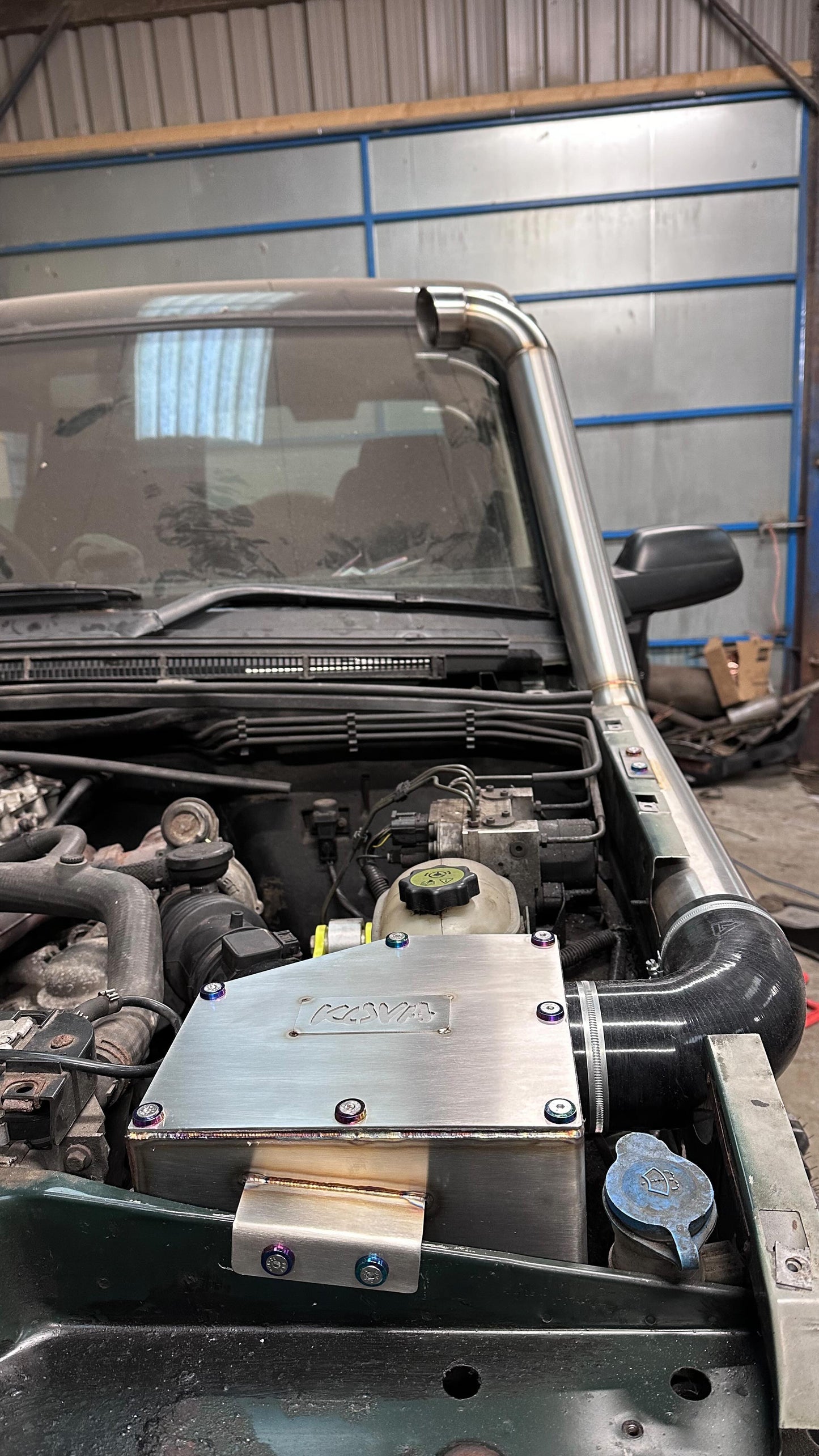 Discovery 2 Stainless Airbox only
