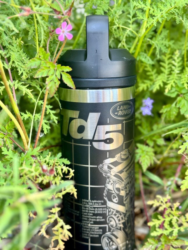 KOVA TD5 YETI BOTTLE - 18oz Chug Cap (Firefly Yellow / Black)