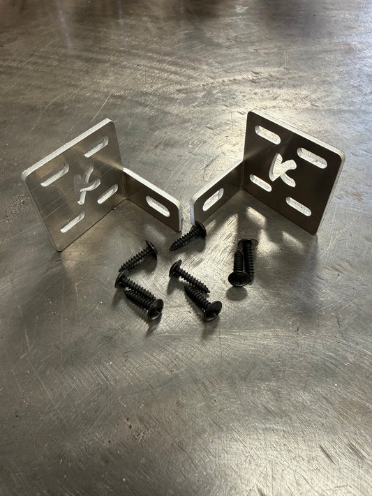 Discovery 2 Lower Headlight Repair Bracket Kit (Pair)