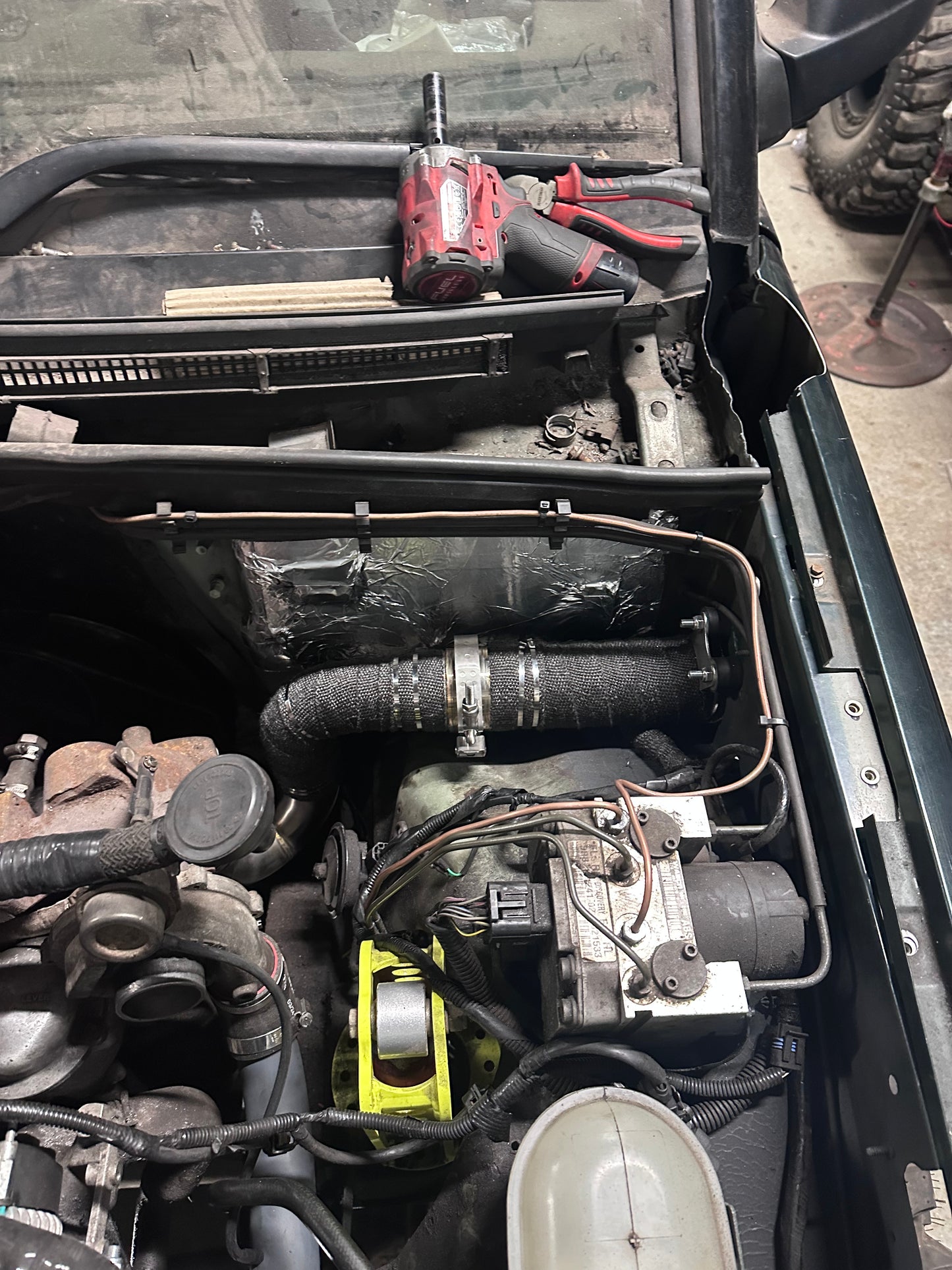 3" Wing exit exhaust "ASBO" discovery 2 TD5