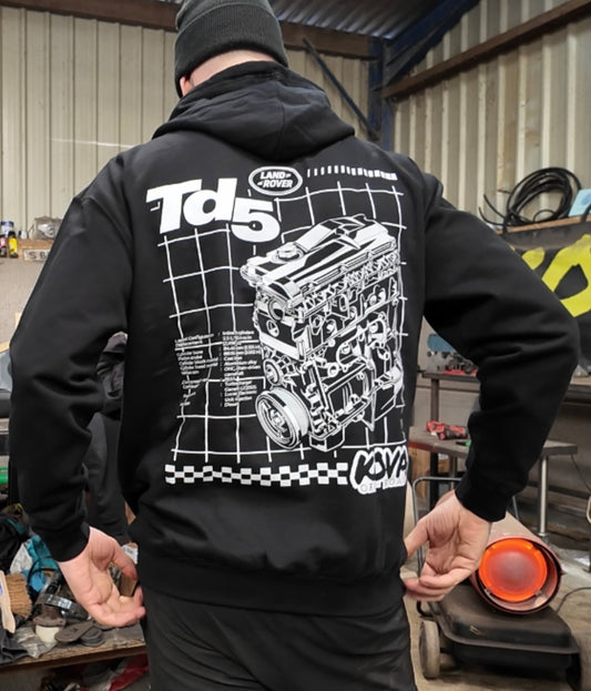 KOVA TD5 Engine hoody