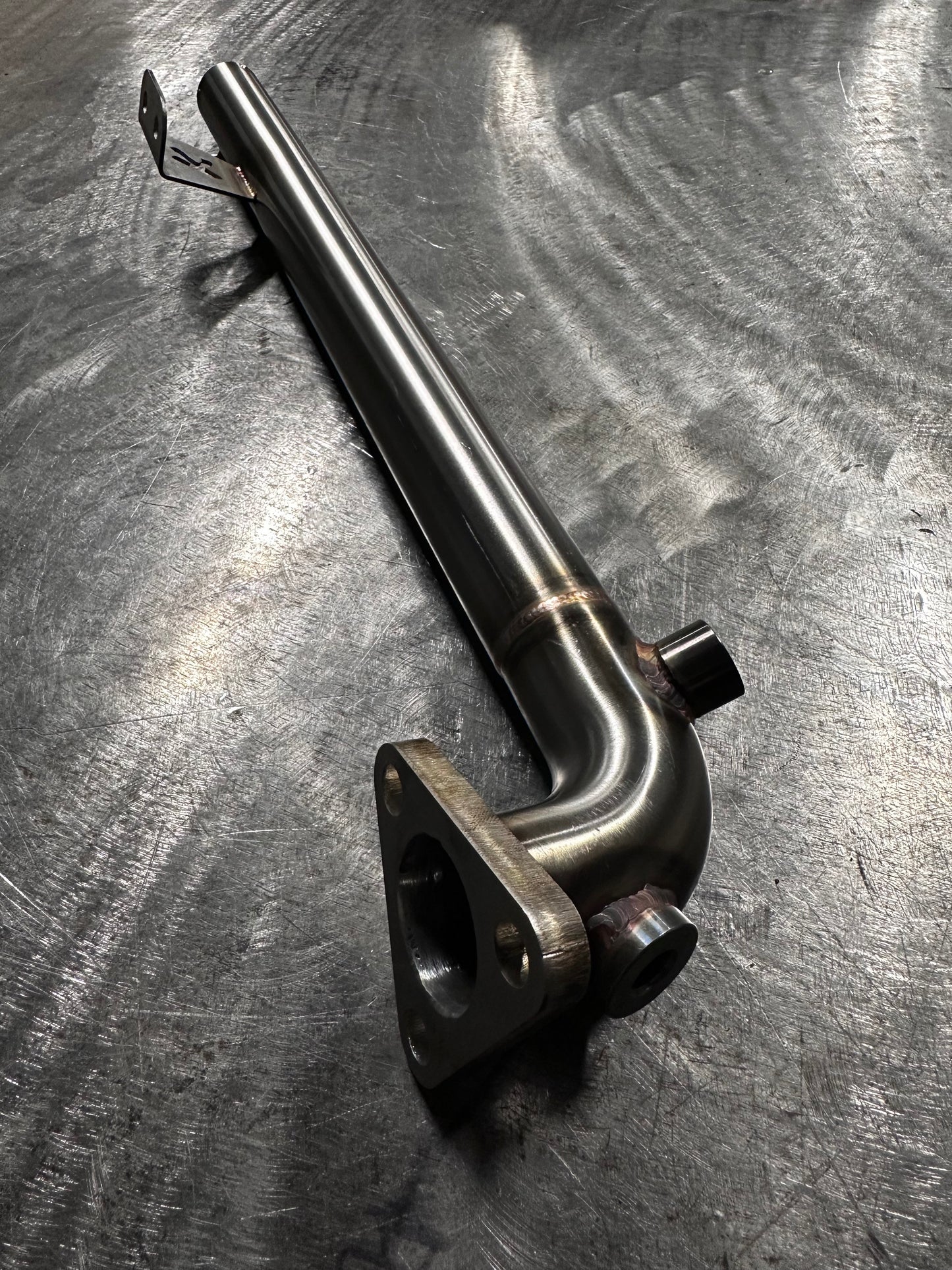 TD5 Stainless coolant pipe