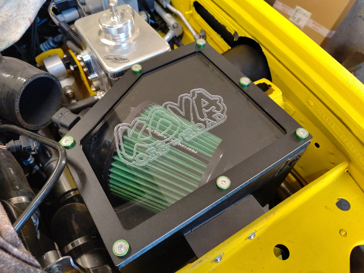 Discovery 2 Stainless Airbox only