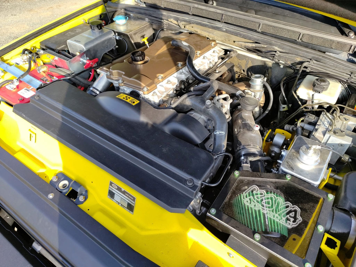 Discovery 2 Stainless Airbox only