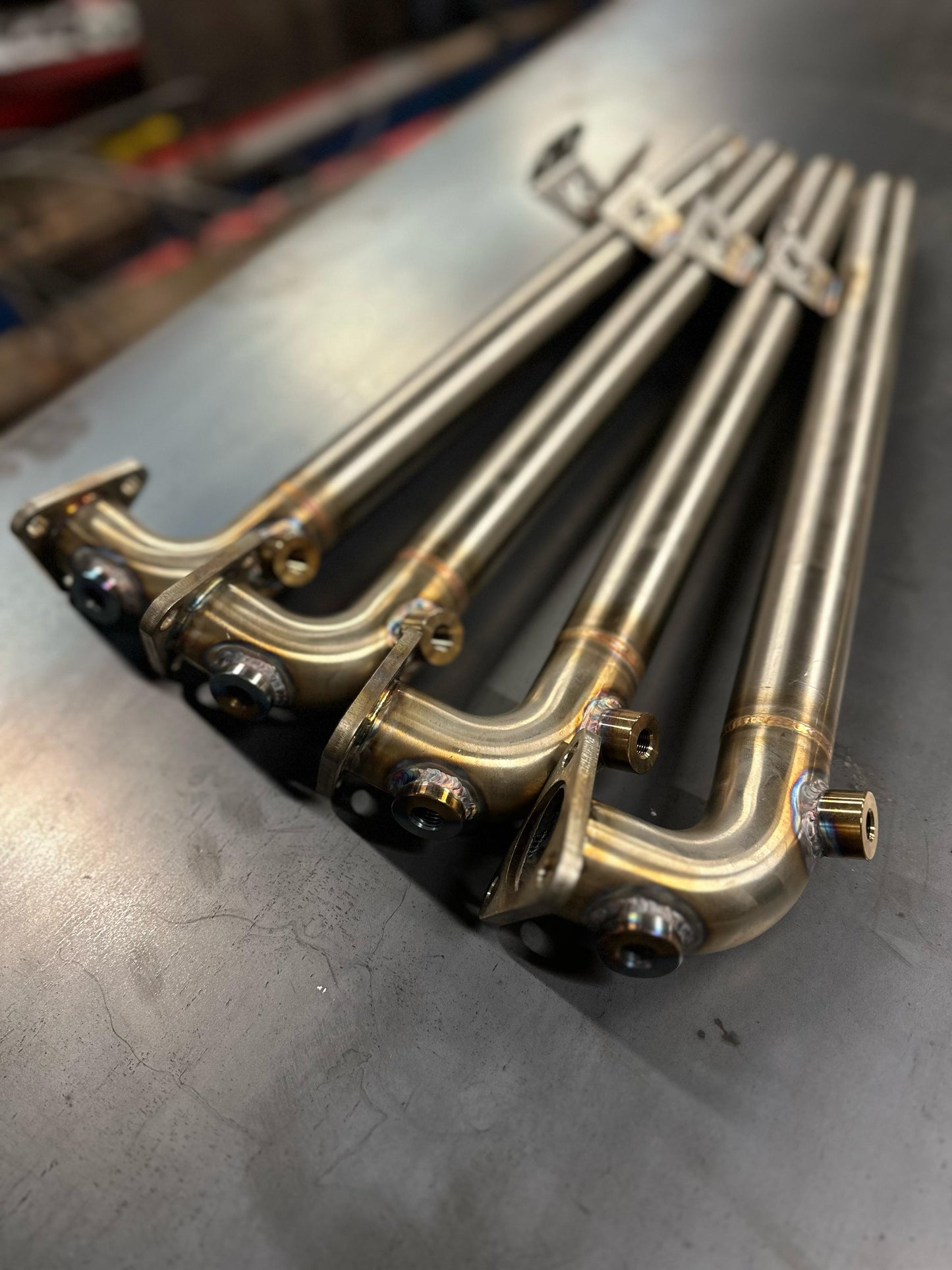 TD5 Stainless coolant pipe
