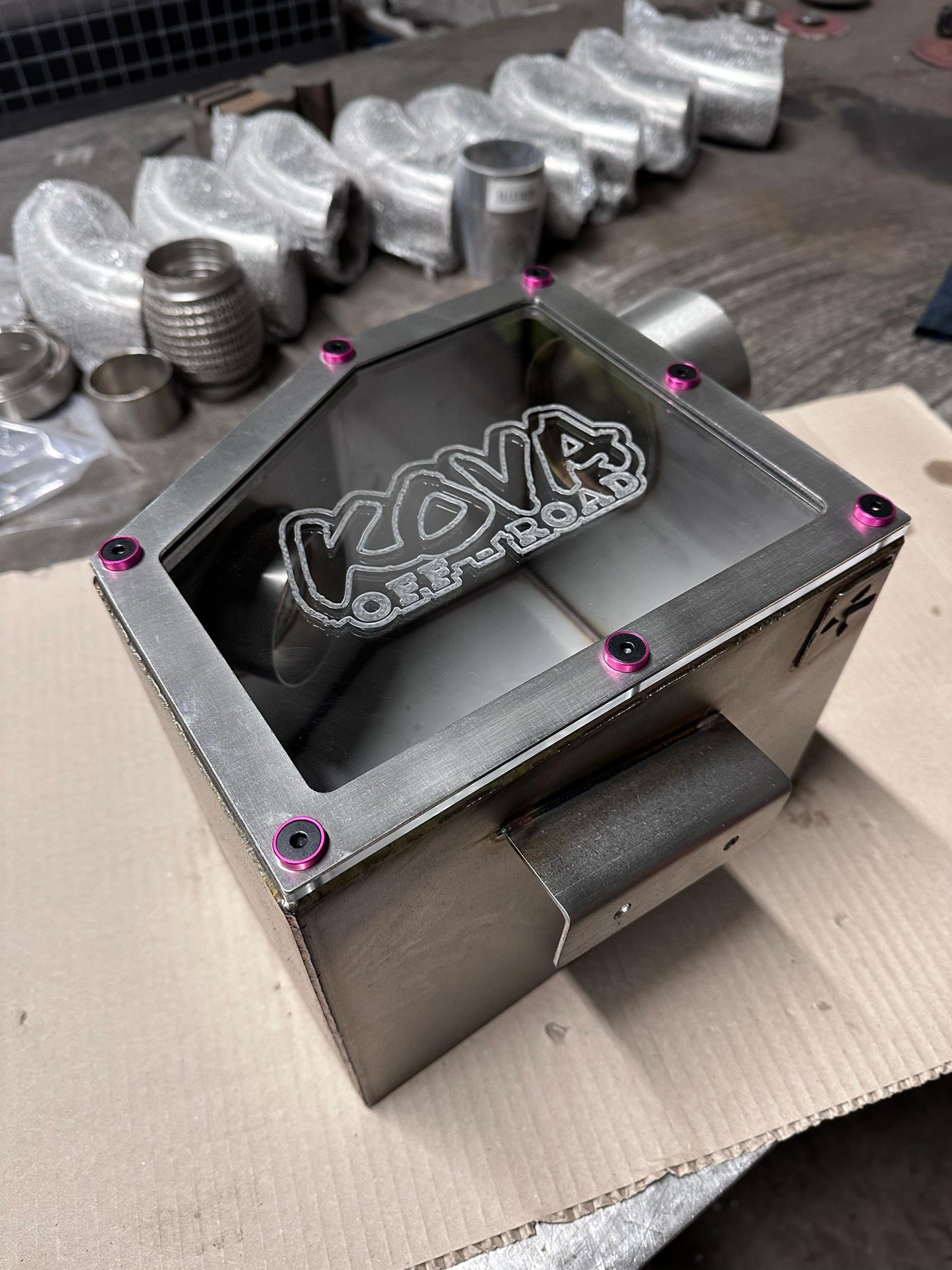 Airbox Perspex lid (clear)