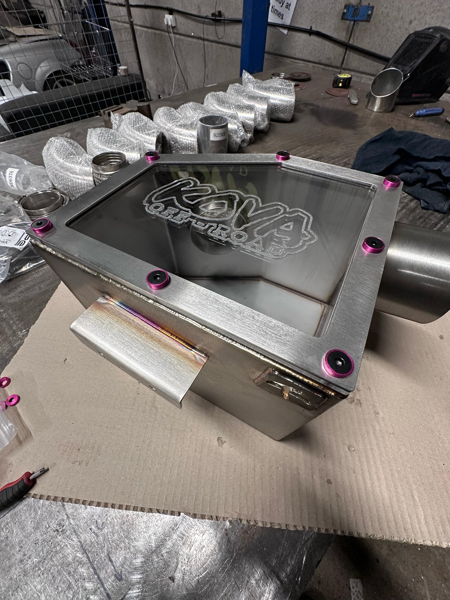 Discovery 2 Stainless Airbox only