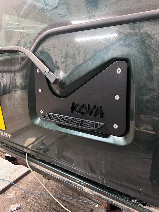 Discovery 2 spare wheel delete/step